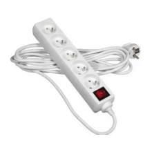 KABEL PRODLUŽOVACÍ 5 M (5 ZÁSUVEK) PRŮŘEZ 1,5MM2